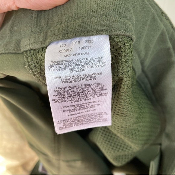 Columbia Cargo Shorts Omni-Shade Men's Size 42 Army Green Belted Lightweight - Picture 12 of 15